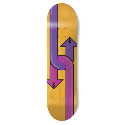 Girl Mccrank Dual Directional Skateboard Deck 8.5"