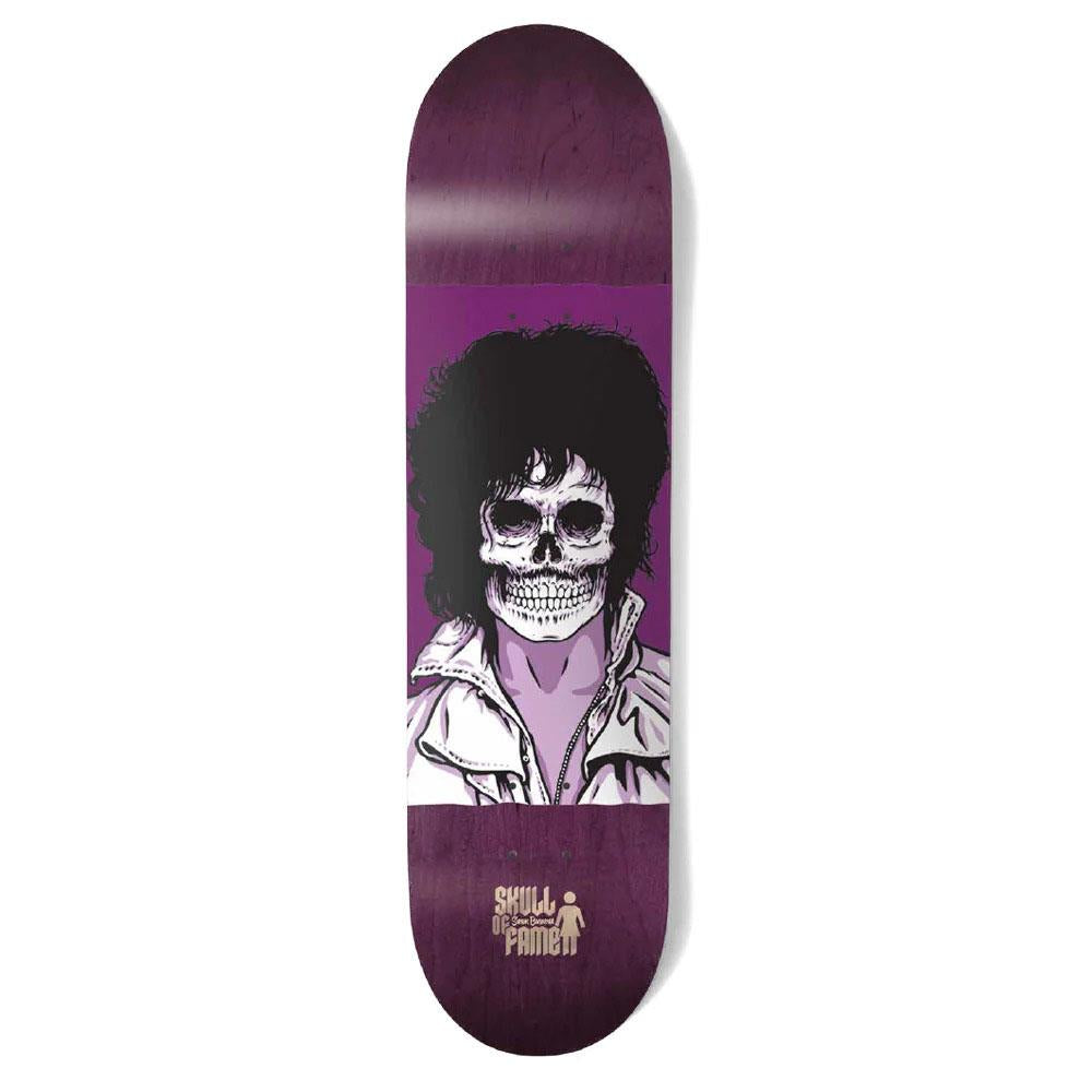 Girl Bannerot Skull of Fame Skateboard Deck 8.25"