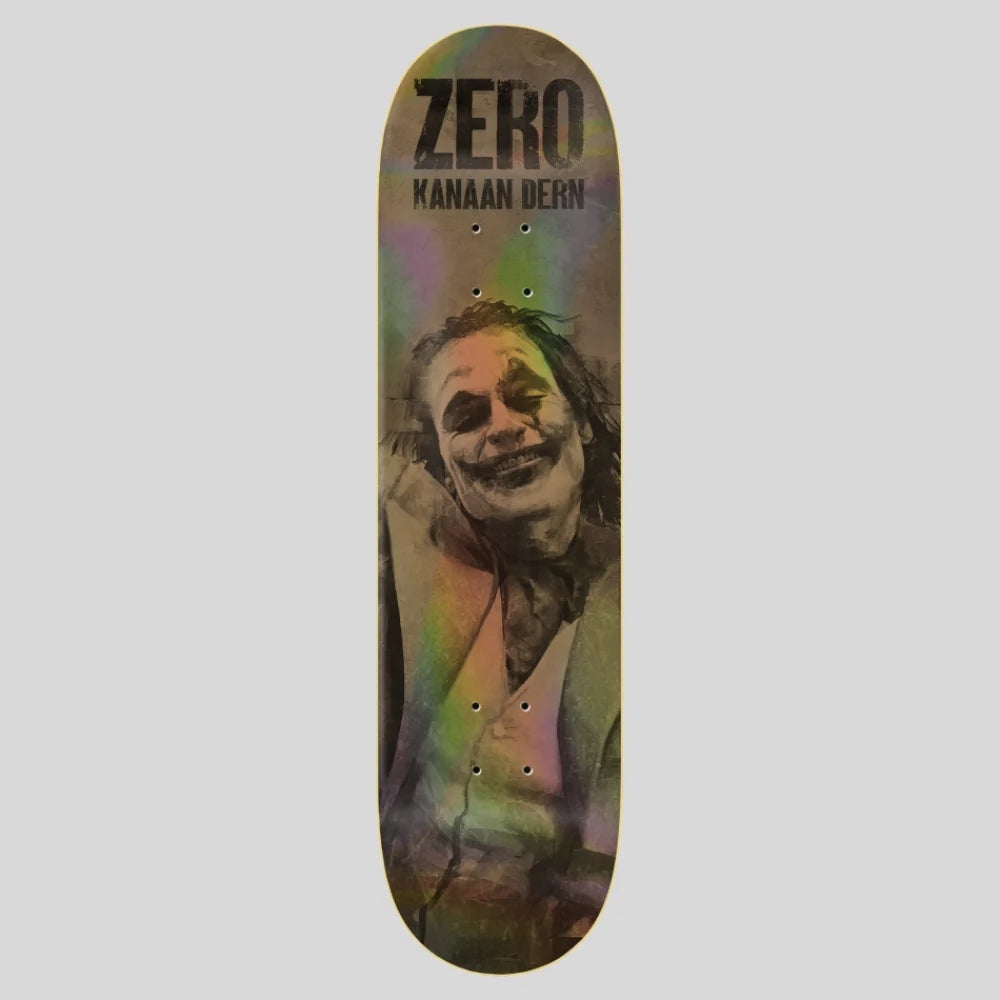 Zero Skateboards Kanaan Dern Joker Skateboard Deck 8.5"