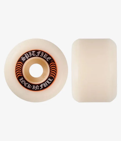 SPITFIRE FORMULA FOUR LOCK IN FULL WHEELS (NATURAL) 57 MM 99A 4 PACK