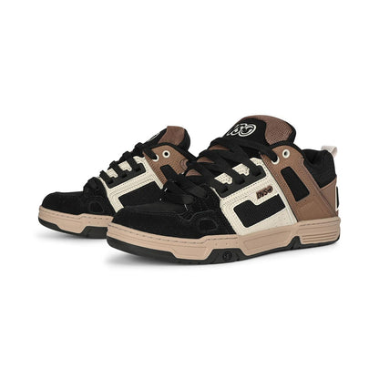 DVS Comanche Skate Shoes – Black/Taupe/Brown