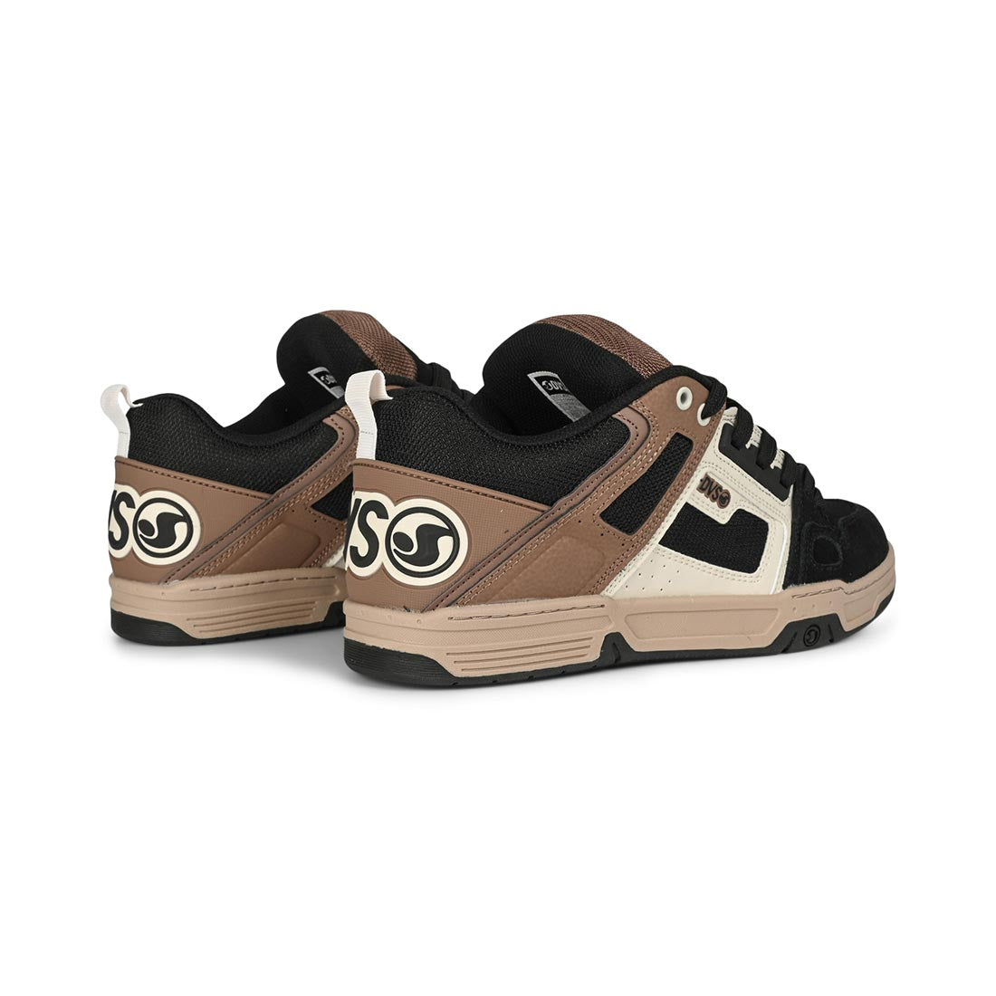 DVS Comanche Skate Shoes – Black/Taupe/Brown