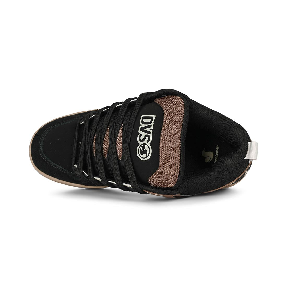 DVS Comanche Skate Shoes – Black/Taupe/Brown