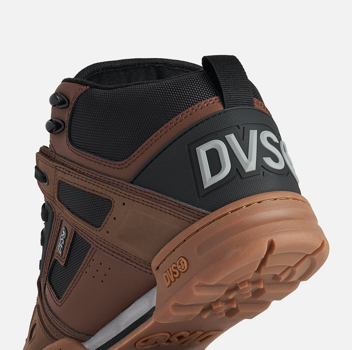 DVS Men's Comanche Boot Skate Shoe - Brown