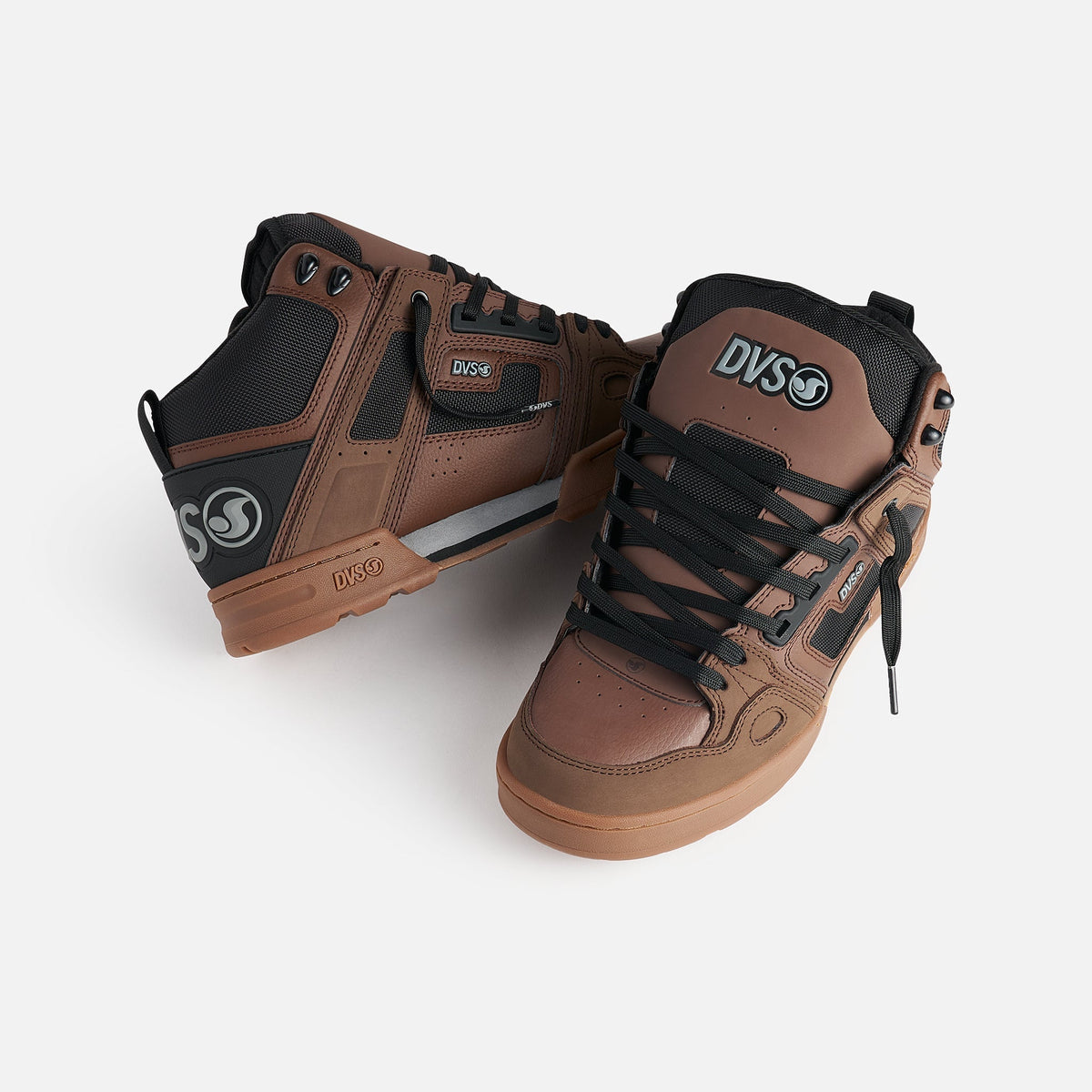 DVS Men's Comanche Boot Skate Shoe - Brown
