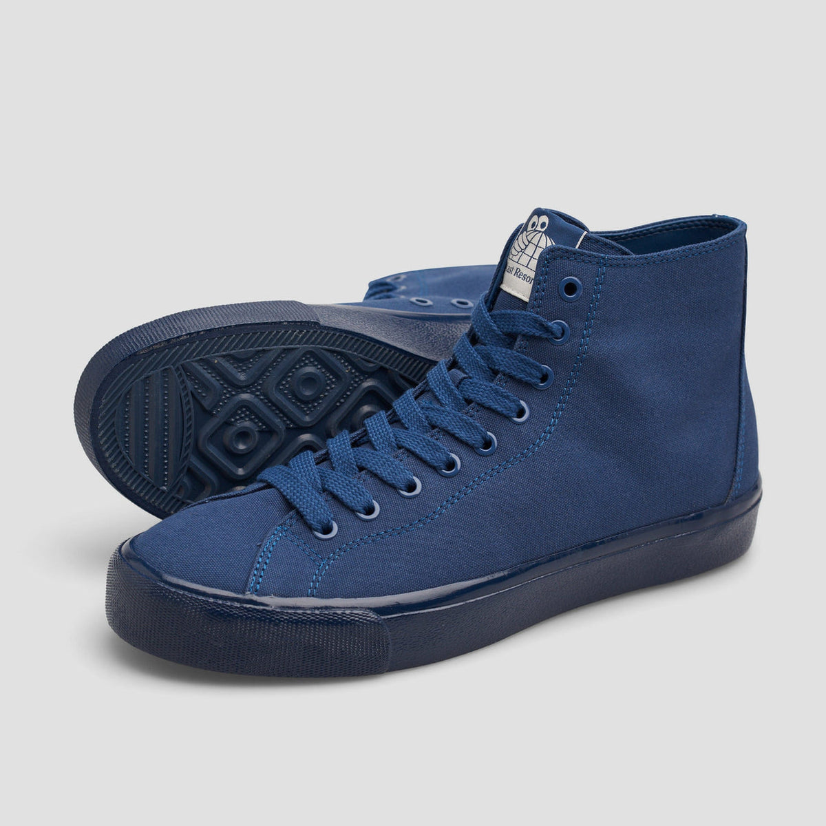 LAST RESORT AB VM003 CANVAS HI SKATE SHOES FULL ENSIGN BLUE