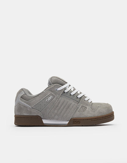 DVS Celsius Skate Shoes - Charcoal/White/Gum Suede