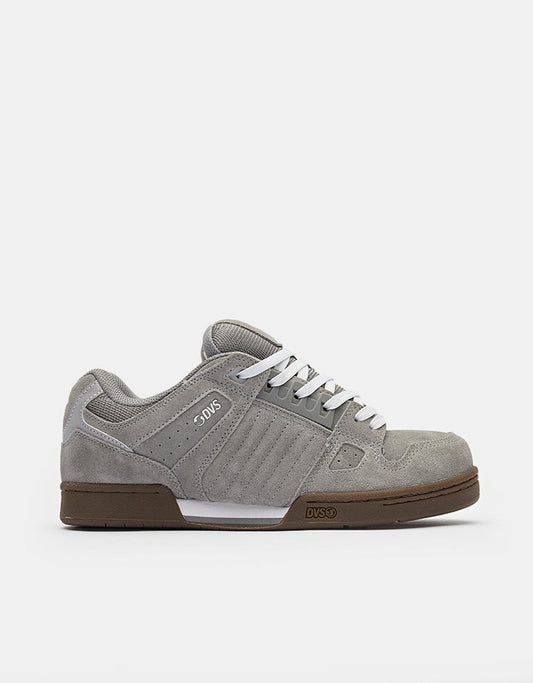 DVS Celsius Skate Shoes - Charcoal/White/Gum Suede
