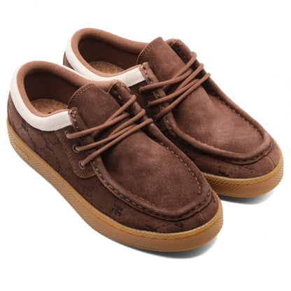 IPATH - CATS LOW - BROWN EMBOSSED SUEDE