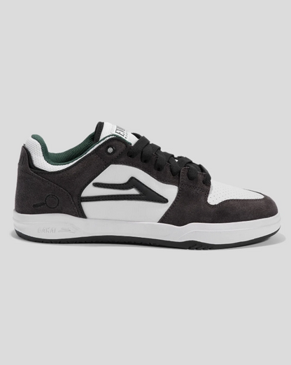 LAKAI TELFORD LOW SKATE SHOES EVON MARTINEZ BROWN WHITE