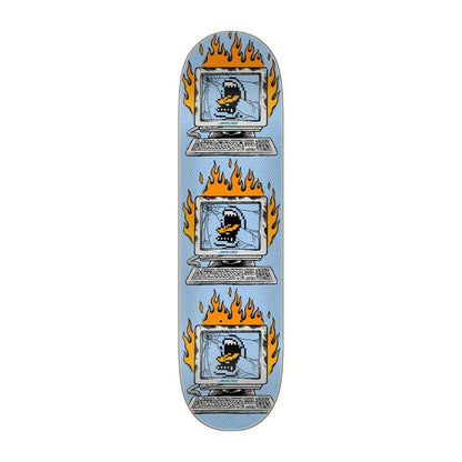 Santa Cruz Birch Skatebord Deck Self Destruct 7 Ply Birch Multi 8.25"
