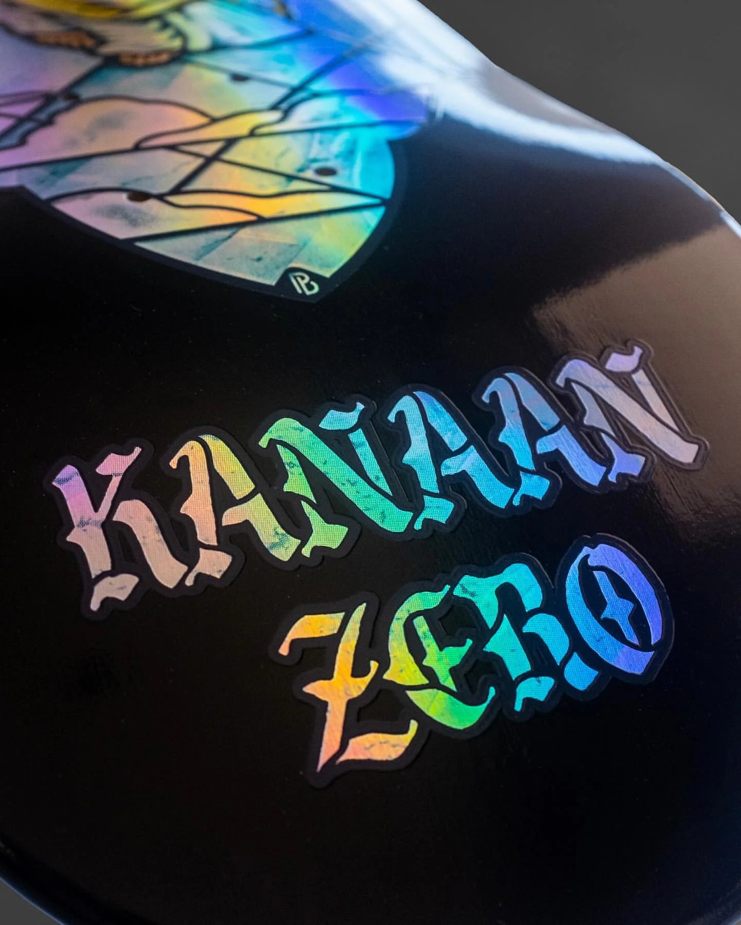 Zero Skateboard Deck Stained Glass Kanaan Dern 8.375"