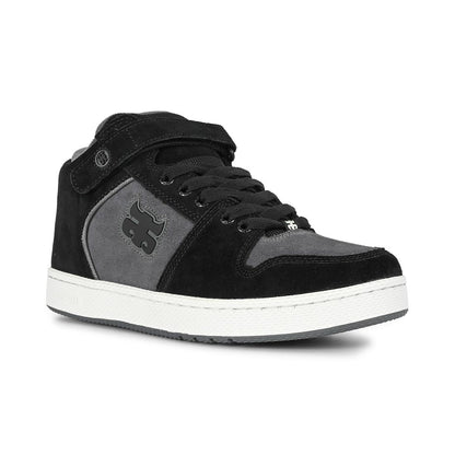 IPATH Grasshopper High-Top Skate Shoes – Black/Grey Suede