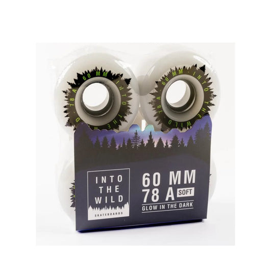 INTO THE WILD - Glow in the Dark Cruiser Wheels - 60mm 78a