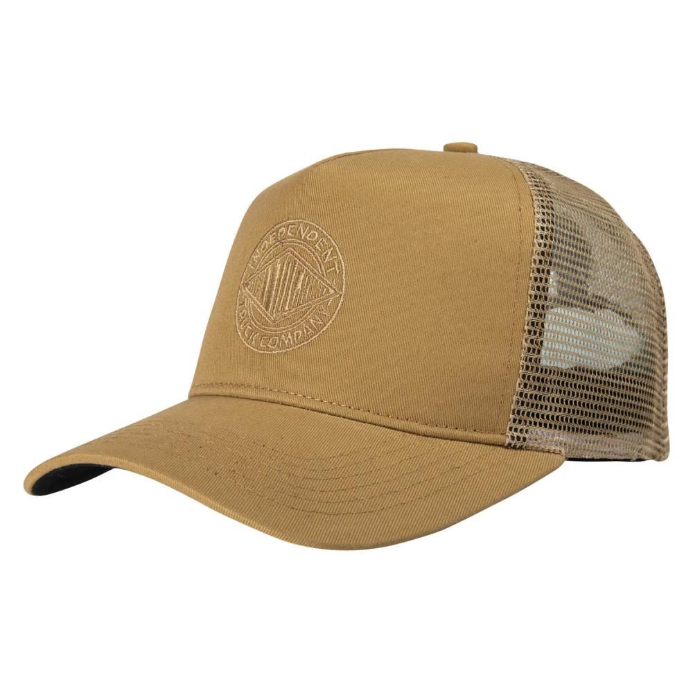 Independent Meshback Clipper Workwear Brown O/S ADULT