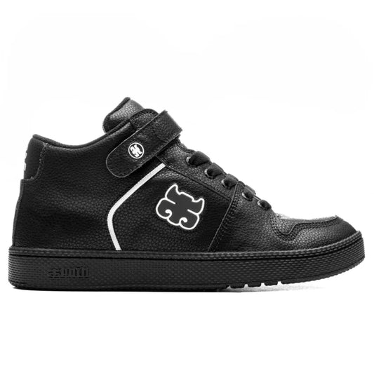 Ipath Grasshopper Black Leather Shoes