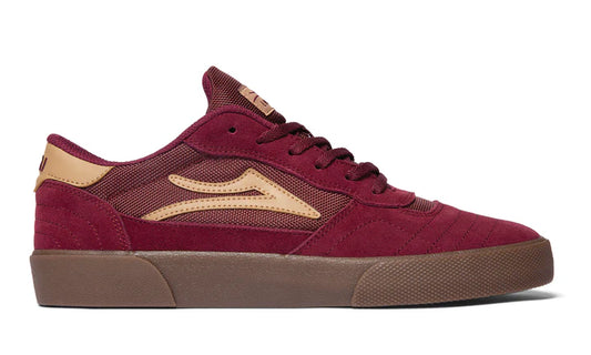 Lakai Cambridge Skate Shoes - Burgundy