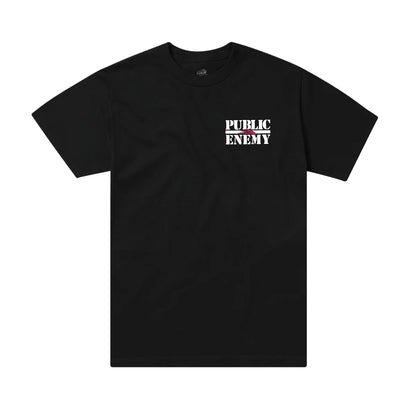Lakai x Public Enemy Sniper Logo Tee Black