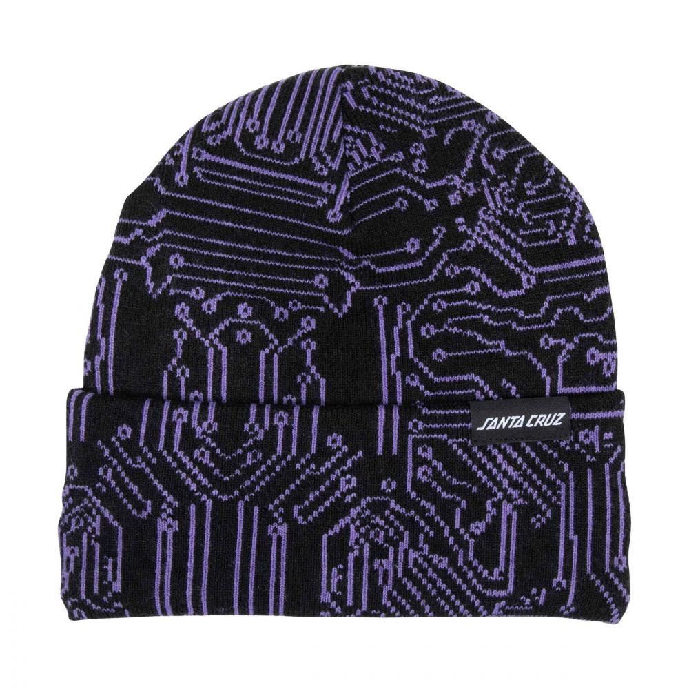 Santa Cruz Beanie Circuit - Purple/Black
