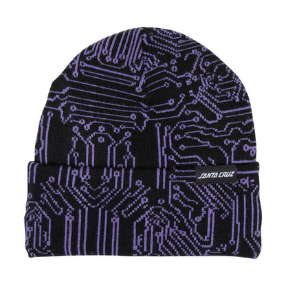 Santa Cruz Beanie Circuit - Purple/Black