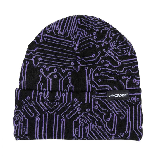 Santa Cruz Beanie Circuit - Purple/Black