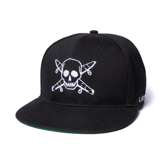 Lakai x Fourstar Street Pirate Fitted Hat Black
