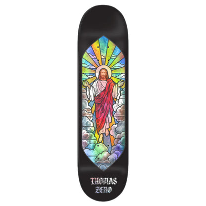 Zero Skateboard Deck Stained Glass Jamie Thomas 8.25"