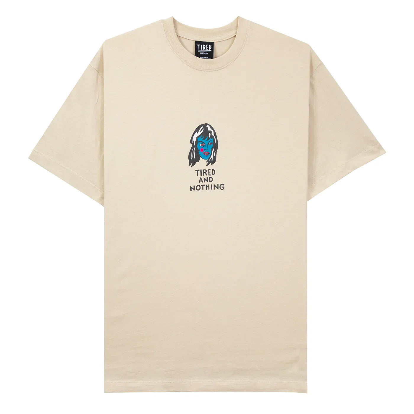 Tired Ghost Tee Brown