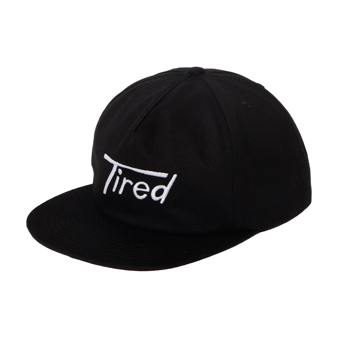 Tired Old Mobil Cap Black