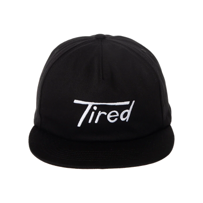 Tired Old Mobil Cap Black