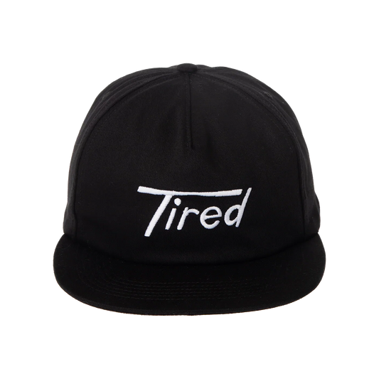 Tired Old Mobil Cap Black