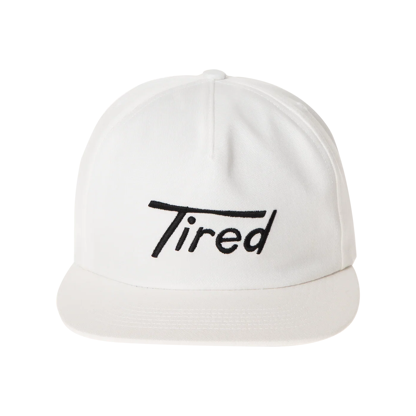 Tired Old Mobil Cap White