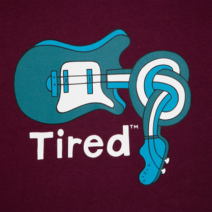 Tired Spinal Tap T-Shirt Cardinal