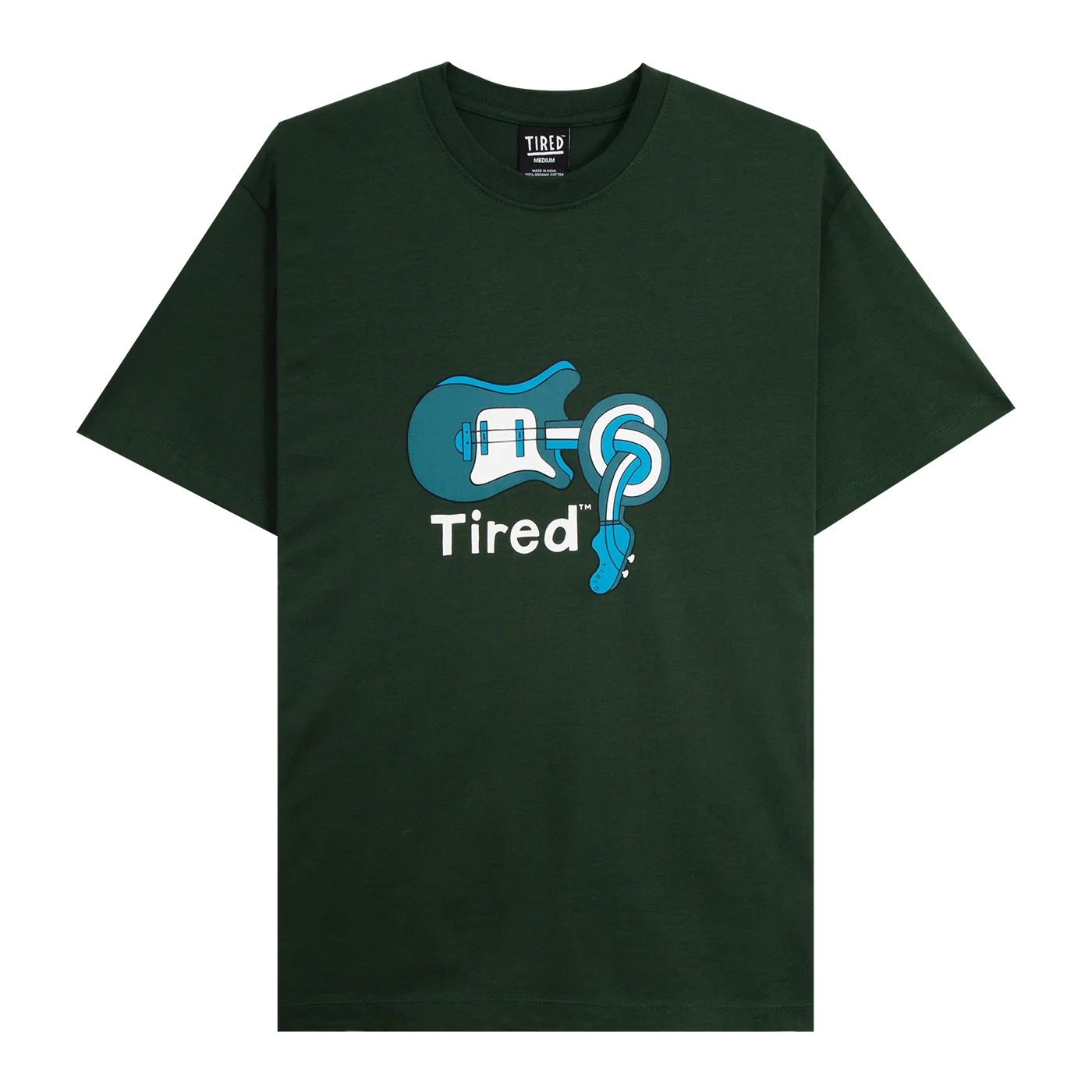 Tired Spinal Tap T-Shirt  Green