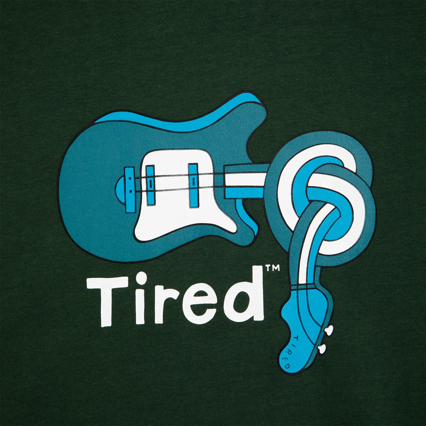 Tired Spinal Tap T-Shirt  Green