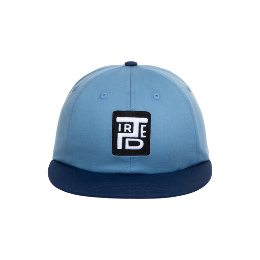 Tired Stamp 2 Tone 6 Panel Cap Blue