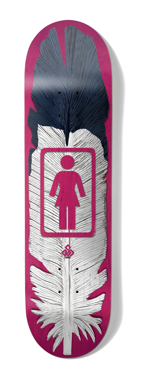 Girl Skateboard Deck Saiz Feather Cory Kennedy 8.5"