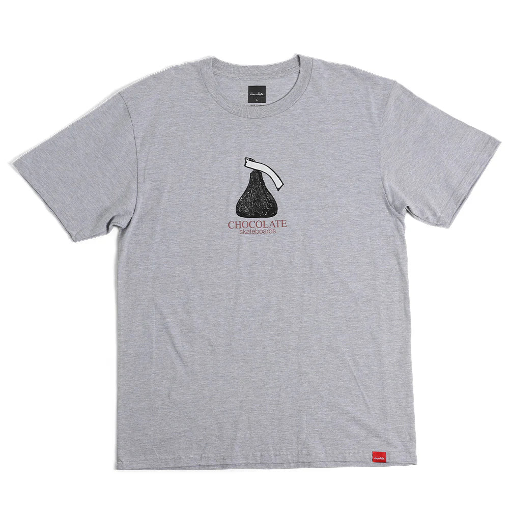 Chocolate Skateboards Kiss Tee, Ash