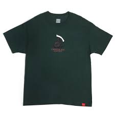 Chocolate Skateboards Kiss Tee, Green