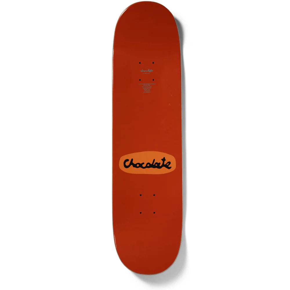 Chocolate Skateboard Deck McFetridge Drips Jordan Trahan Twin Tip 8.5"