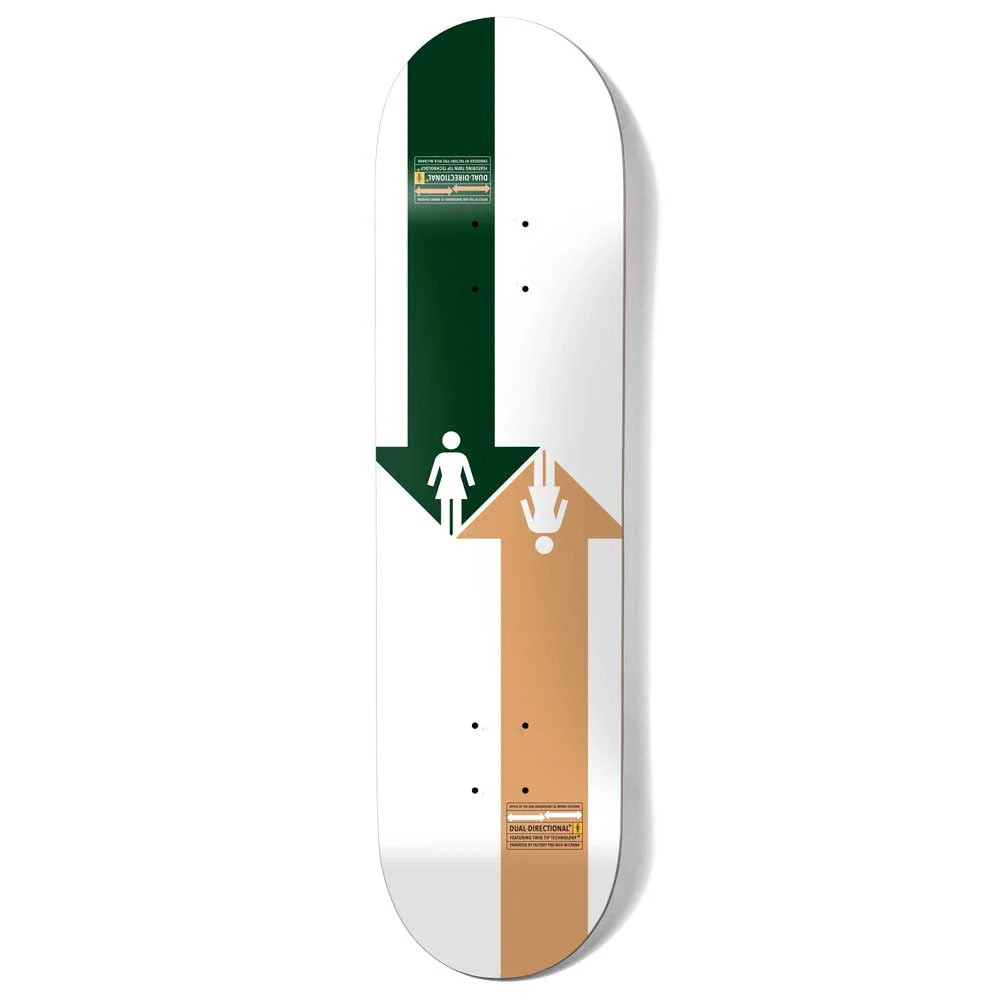 Girl McCrank Dual Directional Deck 8.5