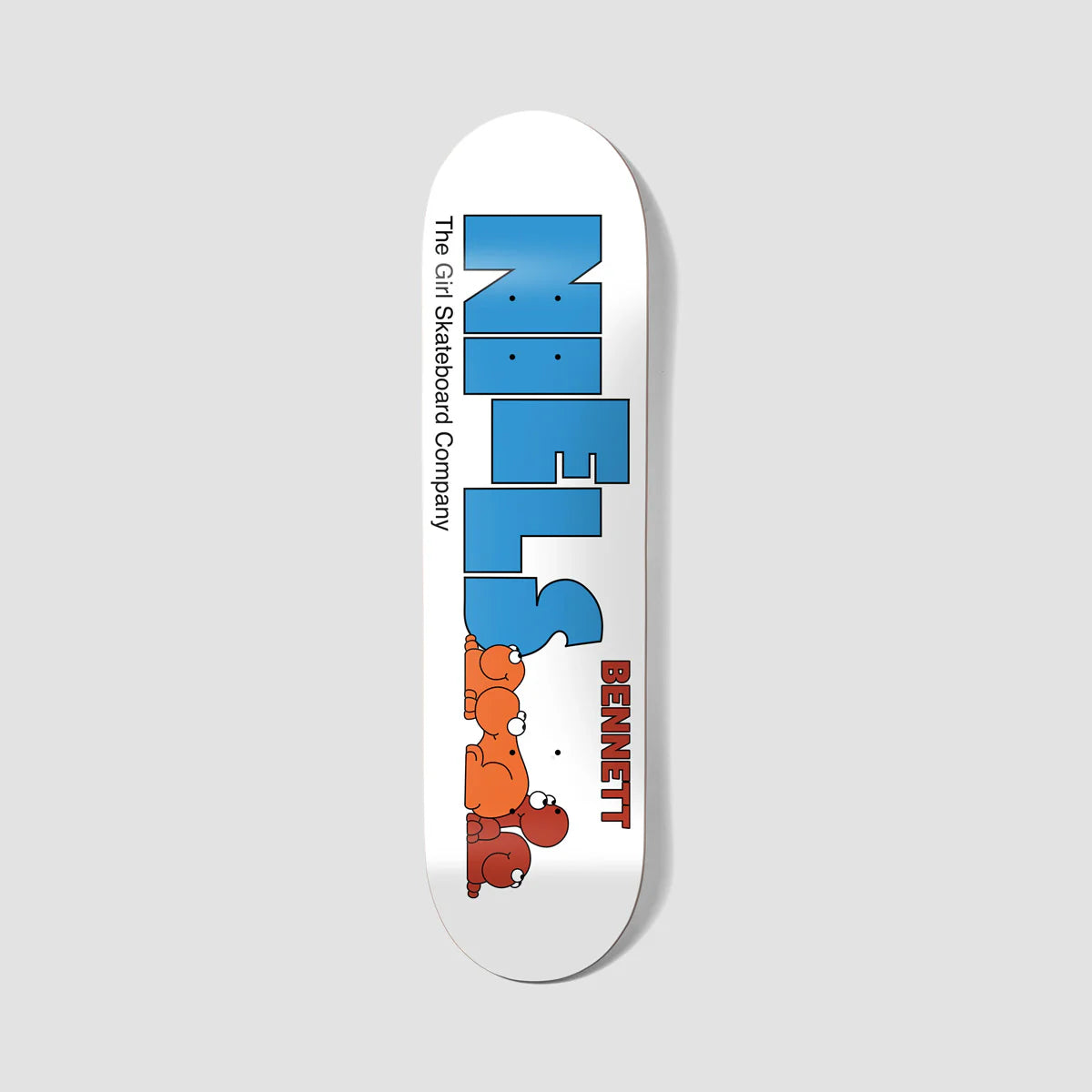 Girl Nerd Niels Bennett Skateboard Deck - 8.4"