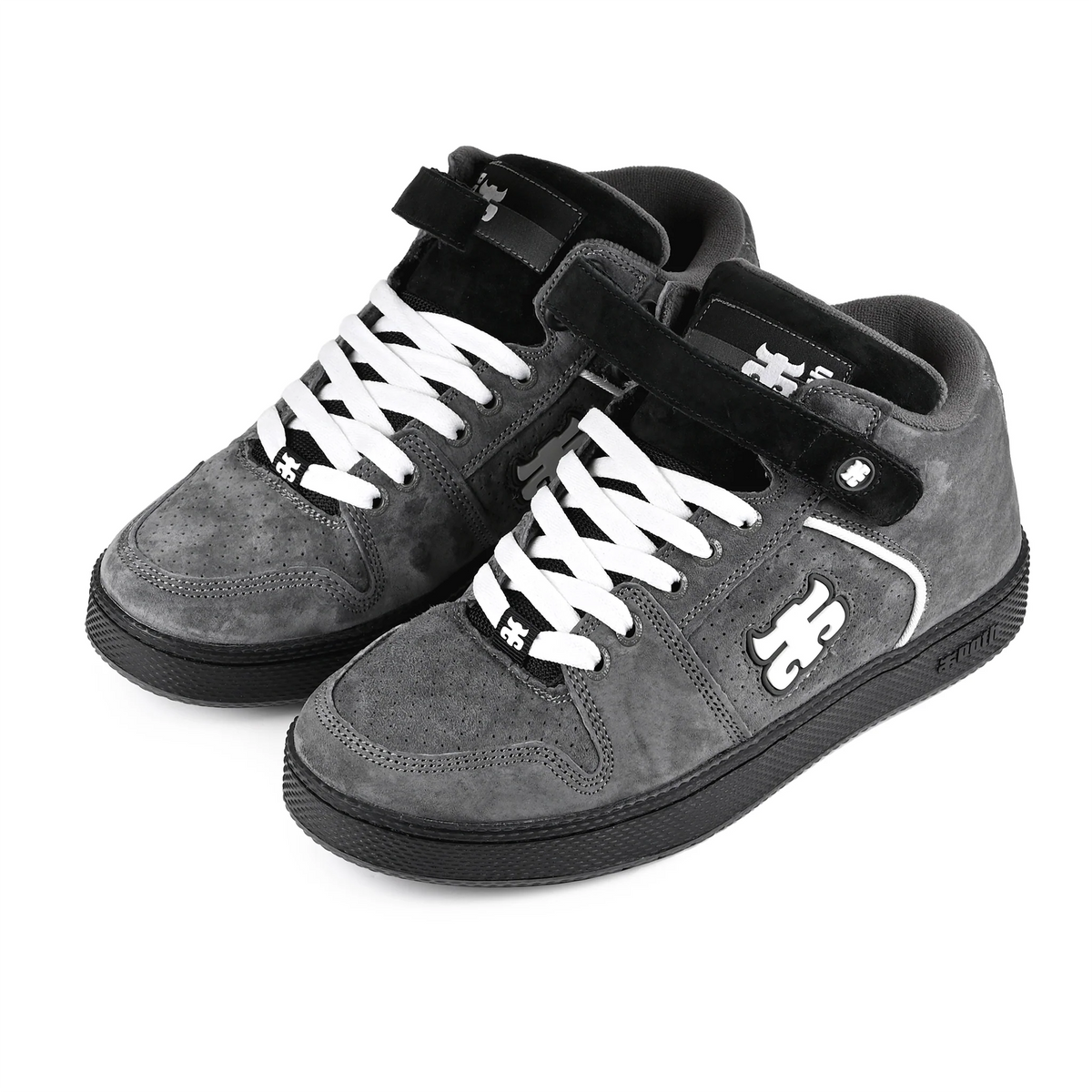 IPATH Grasshopper High-Top Skate Shoes – Grey Suede