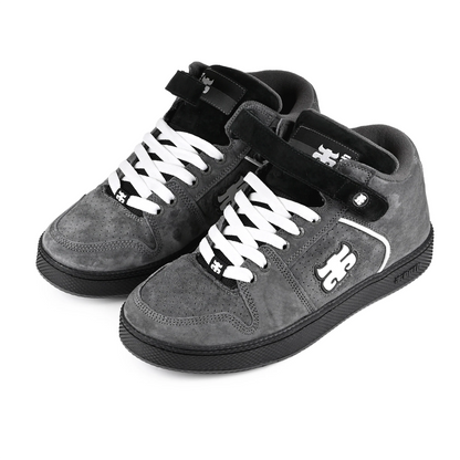 IPATH Grasshopper High-Top Skate Shoes – Grey Suede