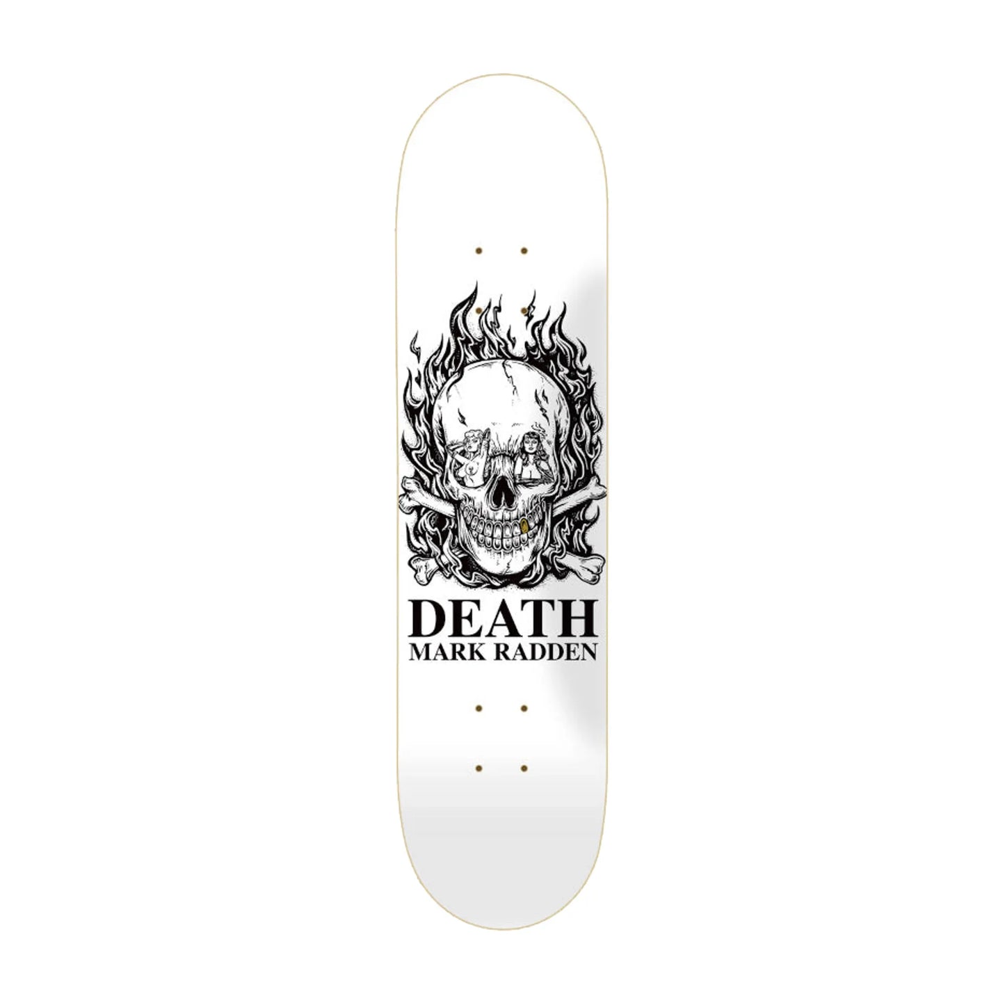 Death Deck mark Radden white