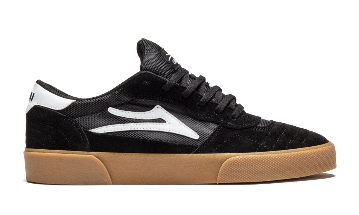 Lakai Cambridge Skate Shoes - Black/Gum
