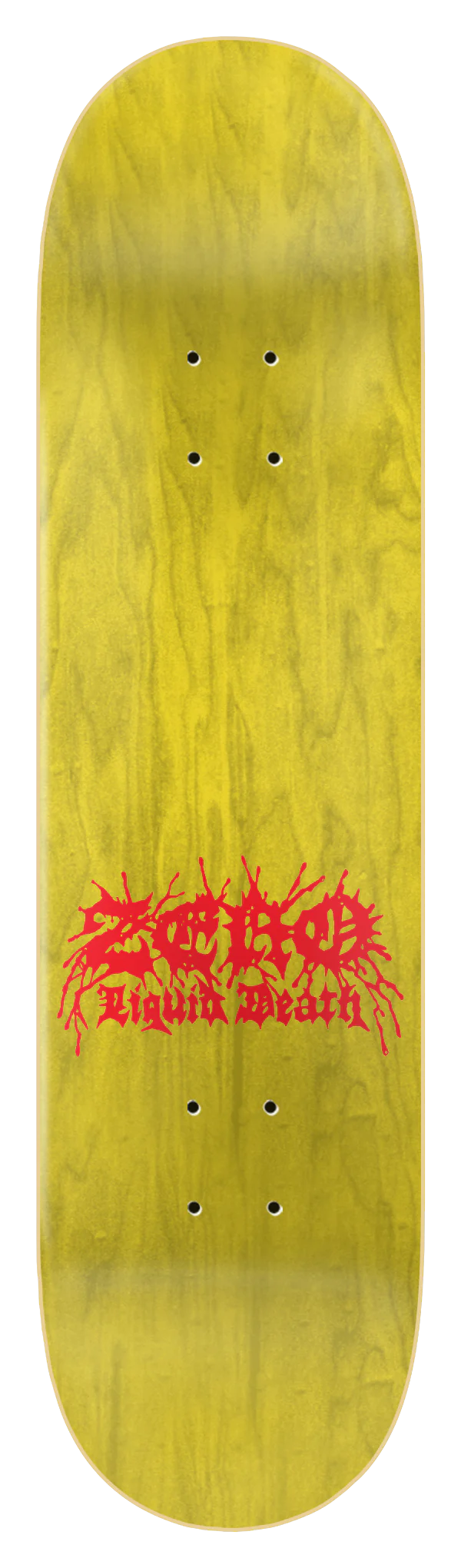 Zero x Liquid Death Skateboard Deck Adam Arunski 8.25"