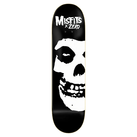 Zero Skateboard Deck Misfits Legacy Fiend Skull 8.5"